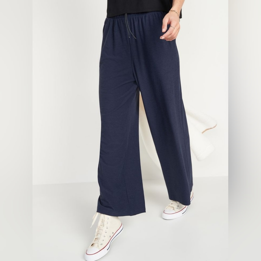 High waisted wide leg sweats
